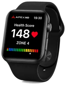 Apex MD watch showing health score