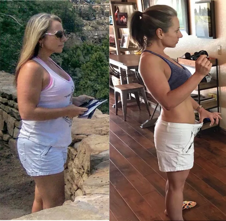 Tami Bates before and after