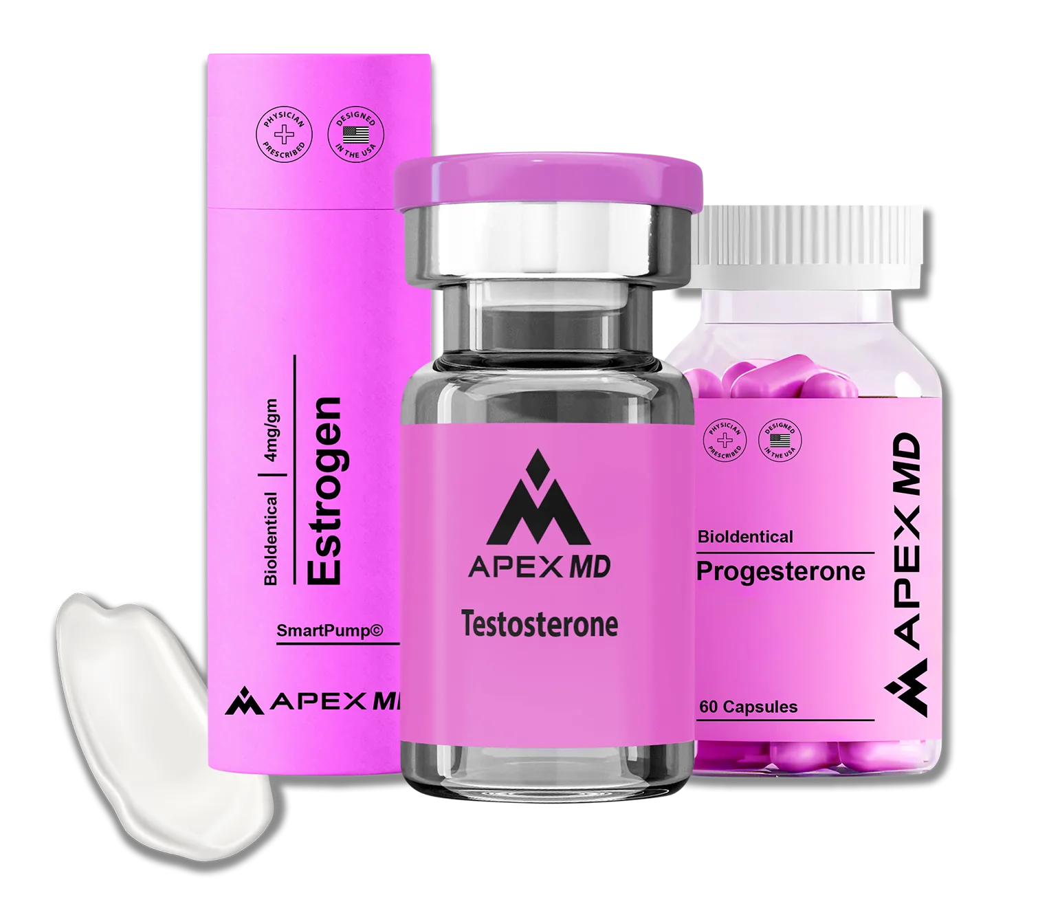 Apex MD bioidentical hormone therapy products