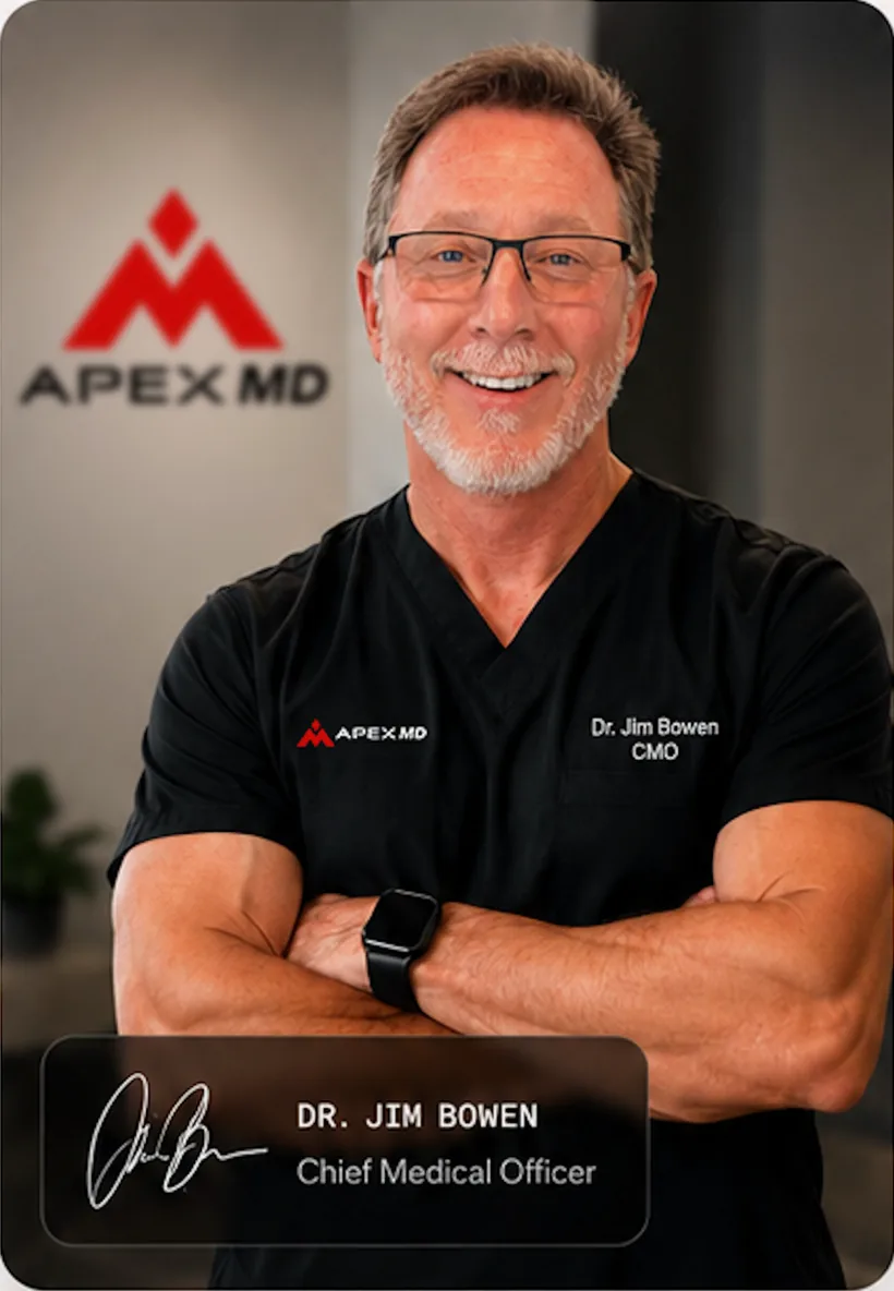 Dr. Jim Bowen, Chief Medical Officer of Apex MD