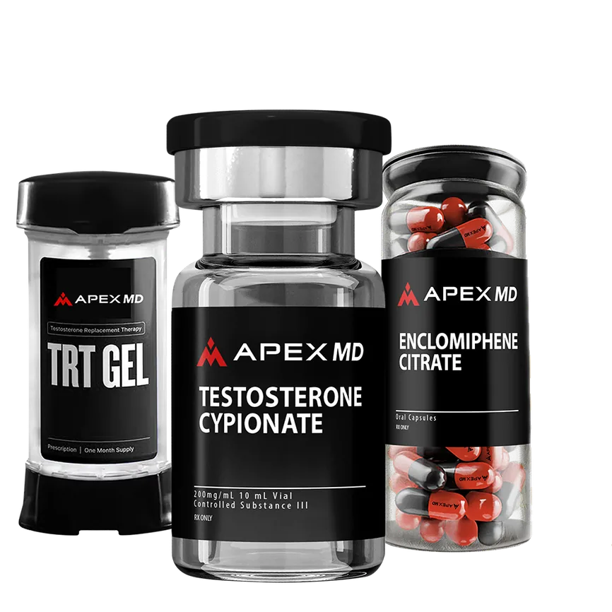 Apex MD testosterone therapy products