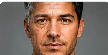 Man looking younger