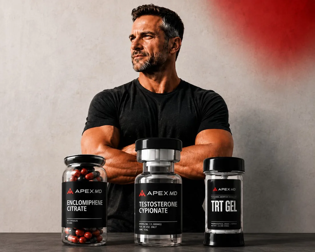 Athletic man in his 40s