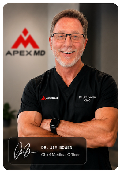 Dr. Jim Bowen, Chief Medical Officer of Apex MD