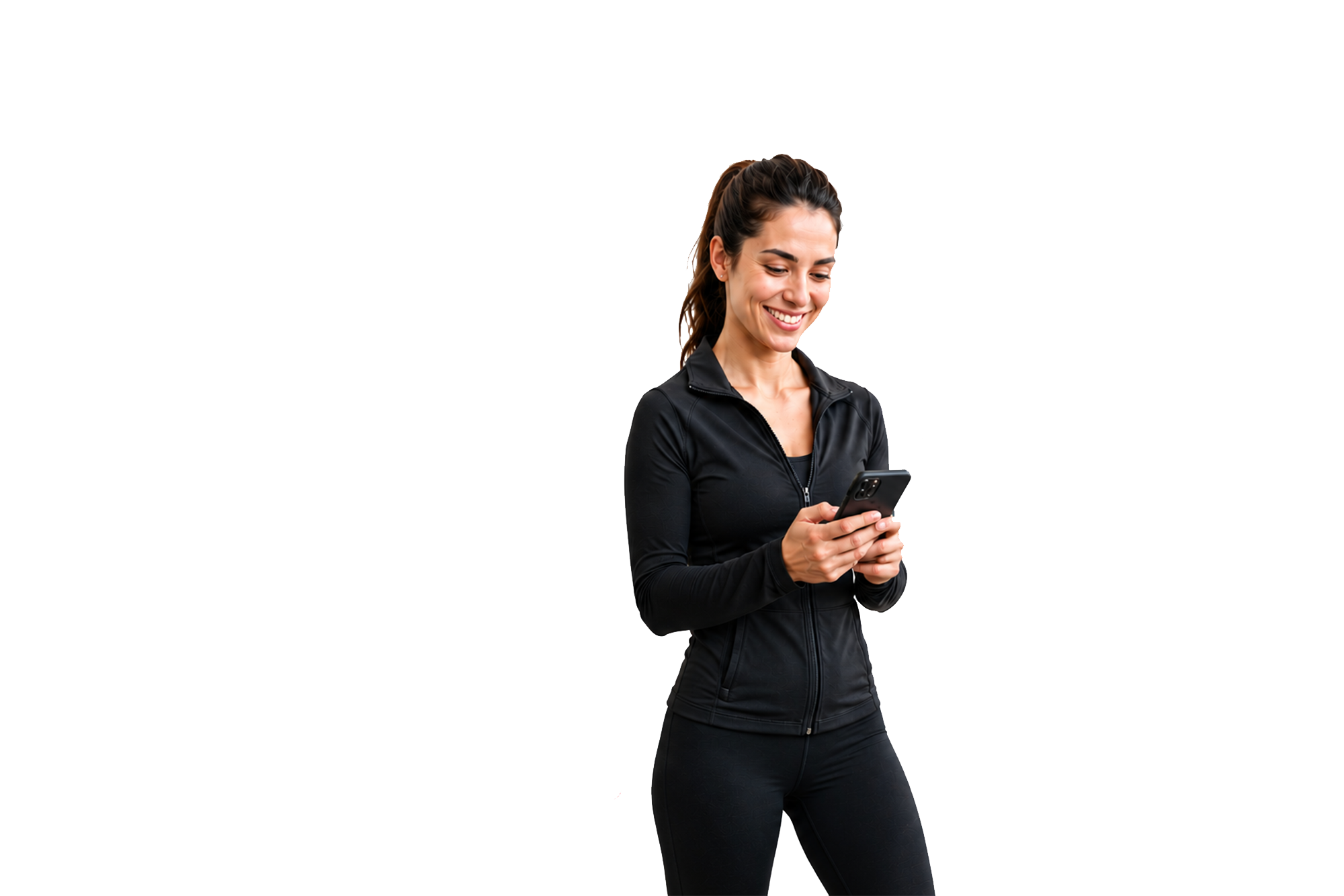 Apex MD member checking her health data