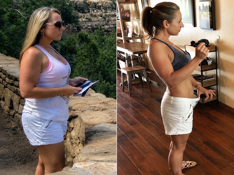 Tami Bates before and after